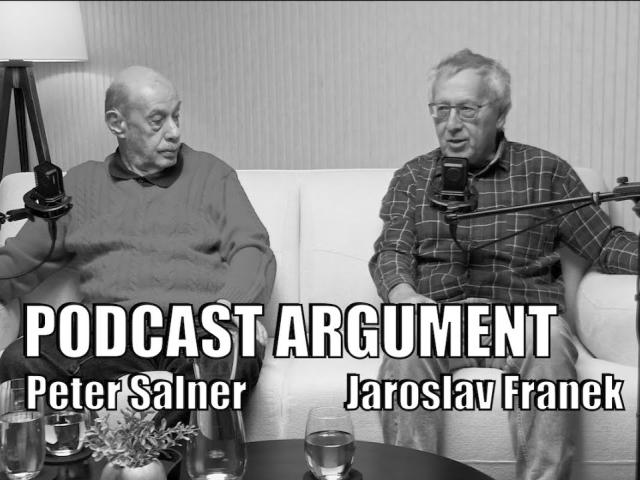 Jaroslav Franek a Peter Salner hovoria o Novembri 1989, židovskej komunite na Slovensku a Izraeli.